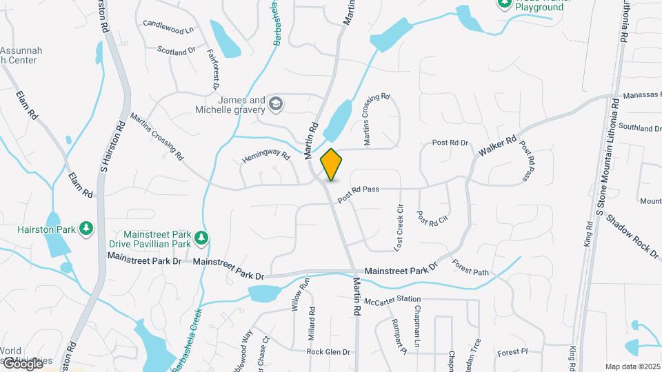 858 Martin Rd Map and Location Details