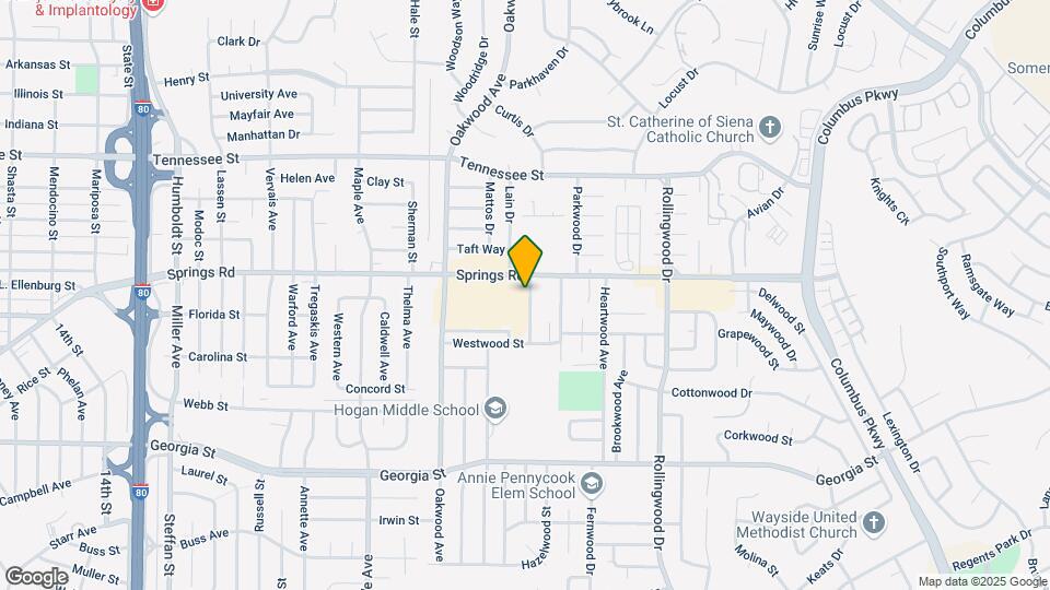 69 Mosswood Ave Map and Location Details