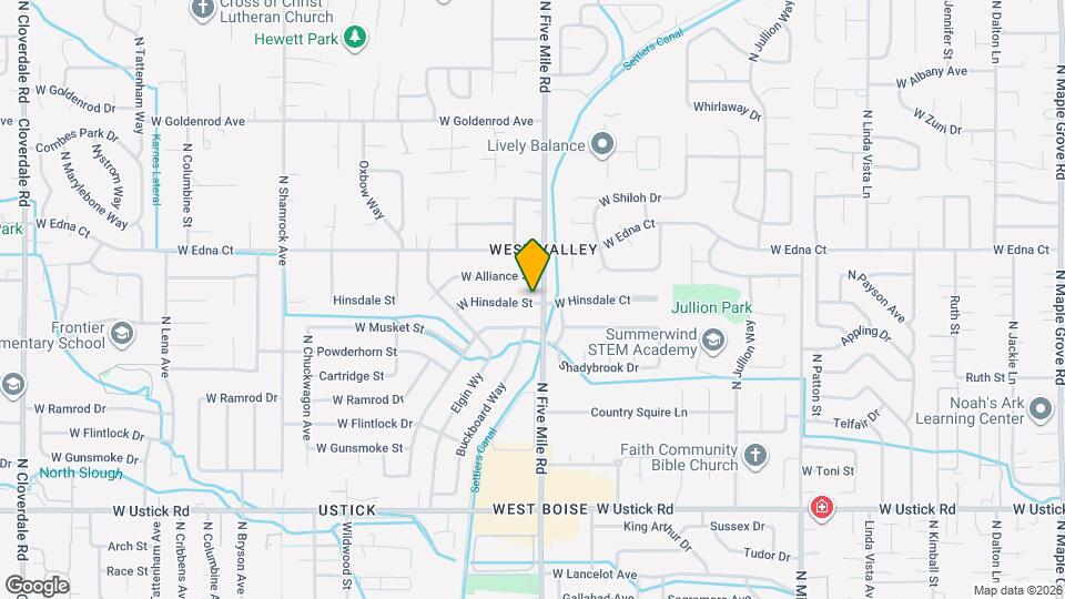 10610 W Hinsdale St Map and Location Details