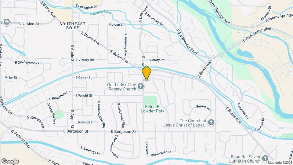 3254 S Law Ave Map and Location Details