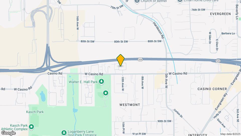 1001 W Casino Rd Map and Location Details