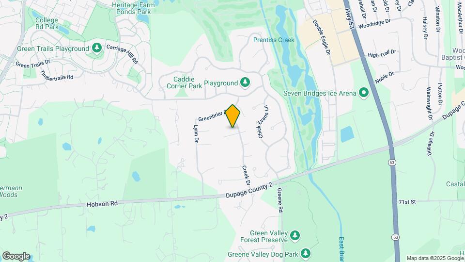 23W354 Woodcrest Ct W Map and Location Details