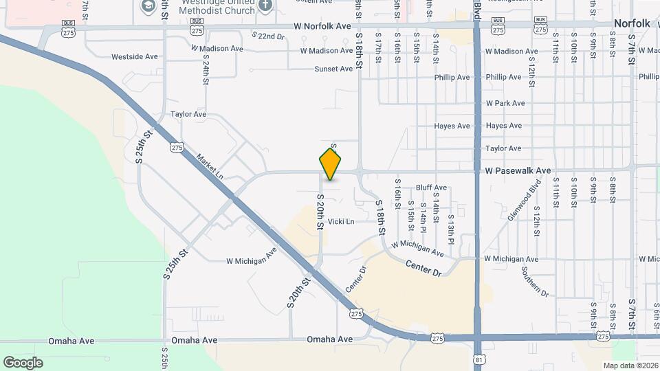 1900 Parker Cir Map and Location Details