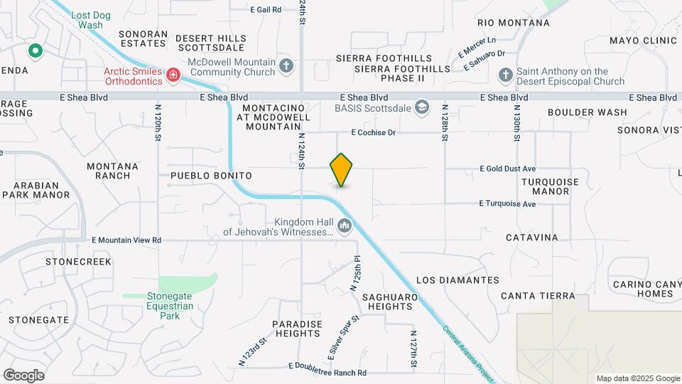 10239 N 125th St Map and Location Details