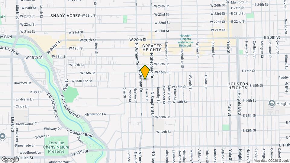 1521 Laird St Map and Location Details