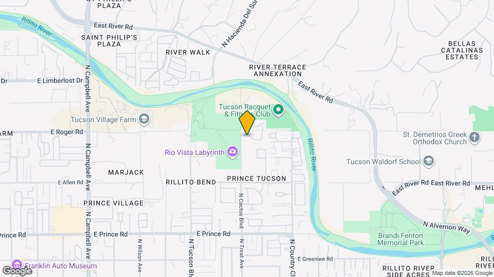 2824 E Sierra Vista Rd Map and Location Details