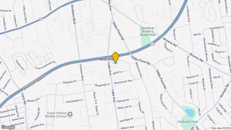 7 Hoover Ave Map and Location Details