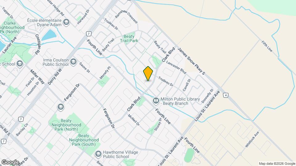 900 Somerville Terrace Map and Location Details