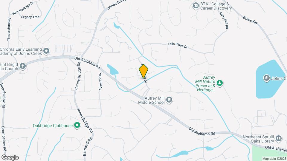 9830 Autry Falls Dr Map and Location Details