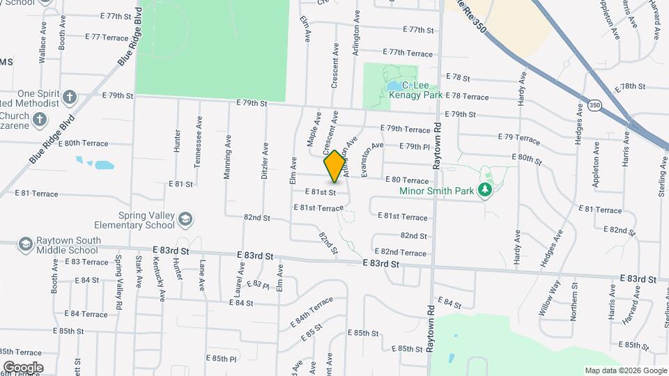 9410 E 81st St Map and Location Details