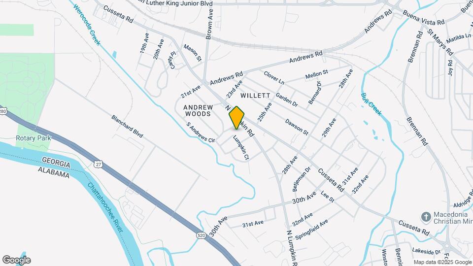 2501 Lumpkin Ct Map and Location Details