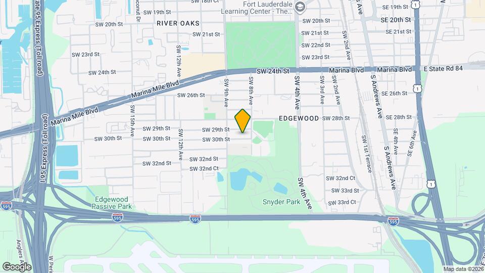 815 SW 30th St, Unit J Map and Location Details
