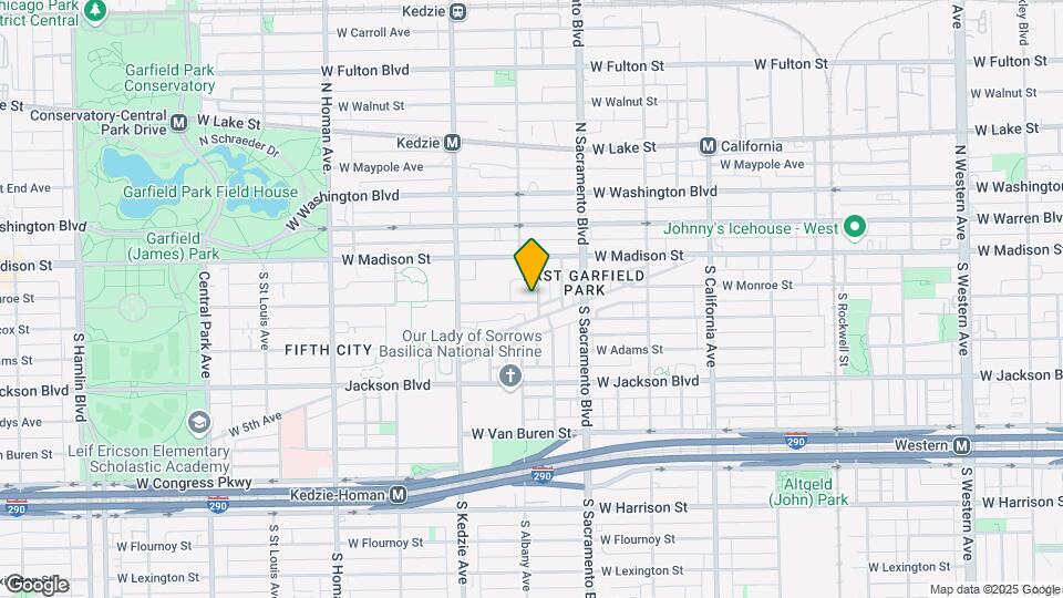 3104 W Monroe St Mapa y Detalles de la Ubicación