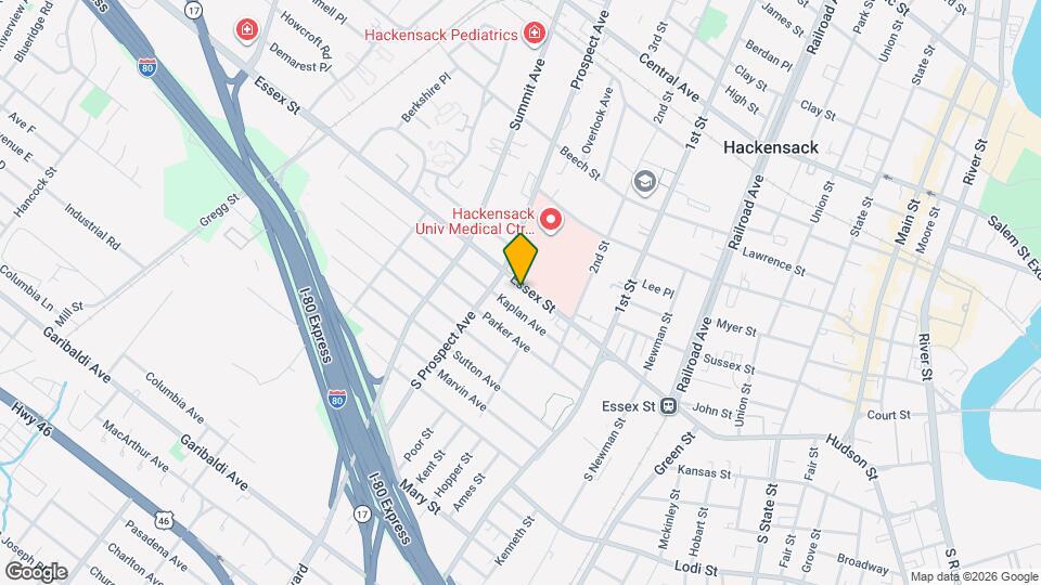 325 Essex St Map and Location Details