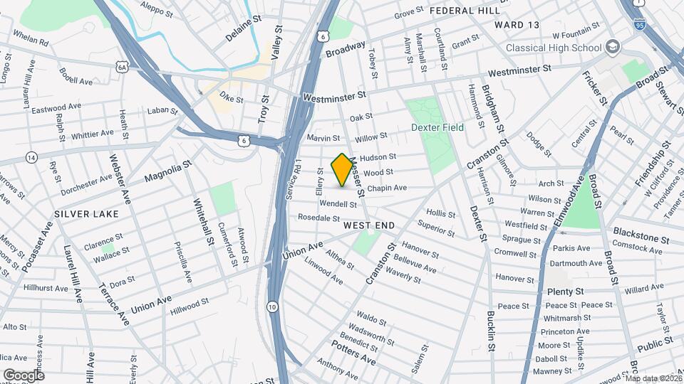138 Chapin Ave, Unit #1 Mapa y Detalles de la Ubicación