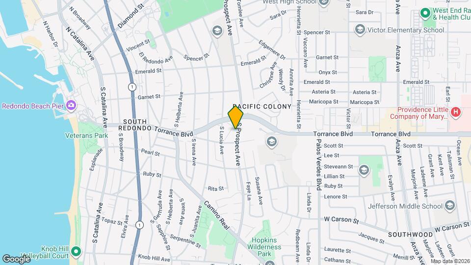305 S Prospect Ave Mapa y Detalles de la Ubicación