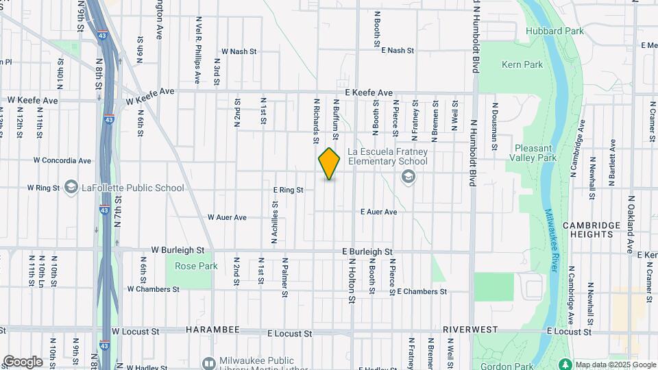 3253-3255 N Buffum St, Unit Upper Mapa y Detalles de la Ubicación