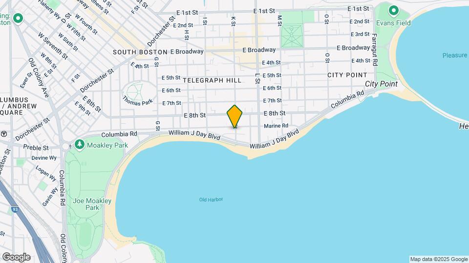 395 K St, Unit 2 Mapa y Detalles de la Ubicación