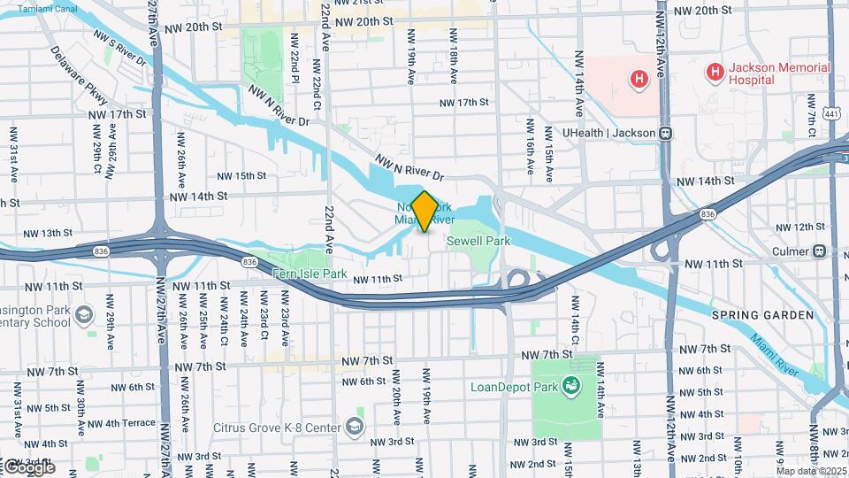 1901 NW S River Dr, Unit 49 Map and Location Details