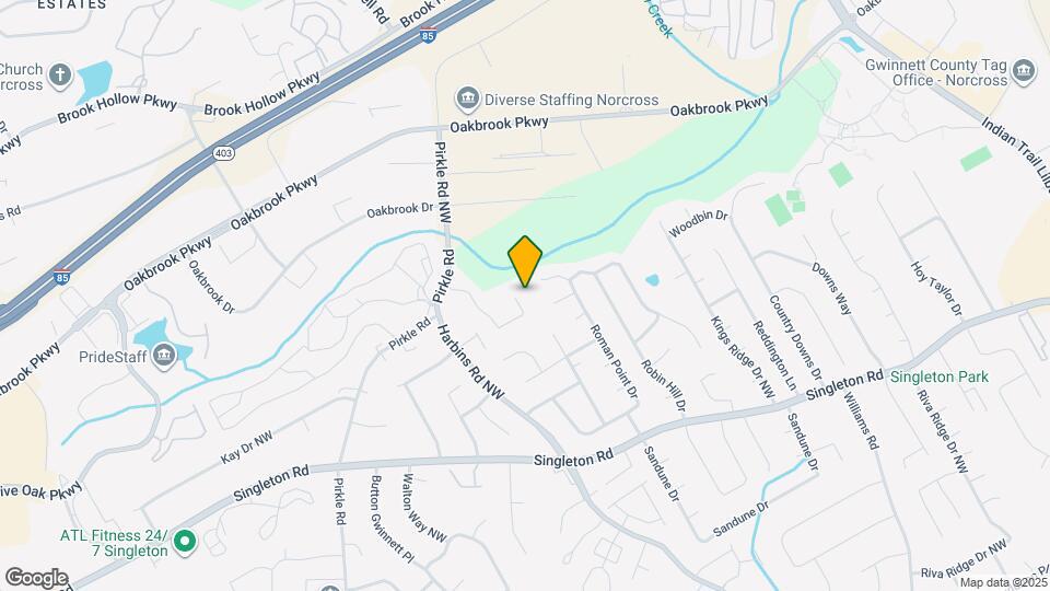 5512 Estates Court, Unit Downstairs 1 bed Mapa y Detalles de la Ubicación