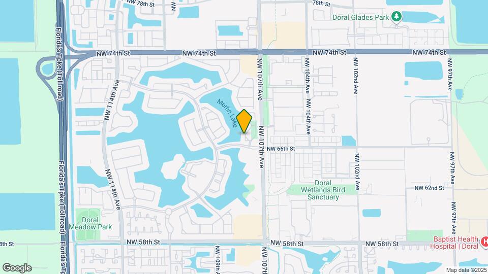 6644 NW 107th Pl Map and Location Details