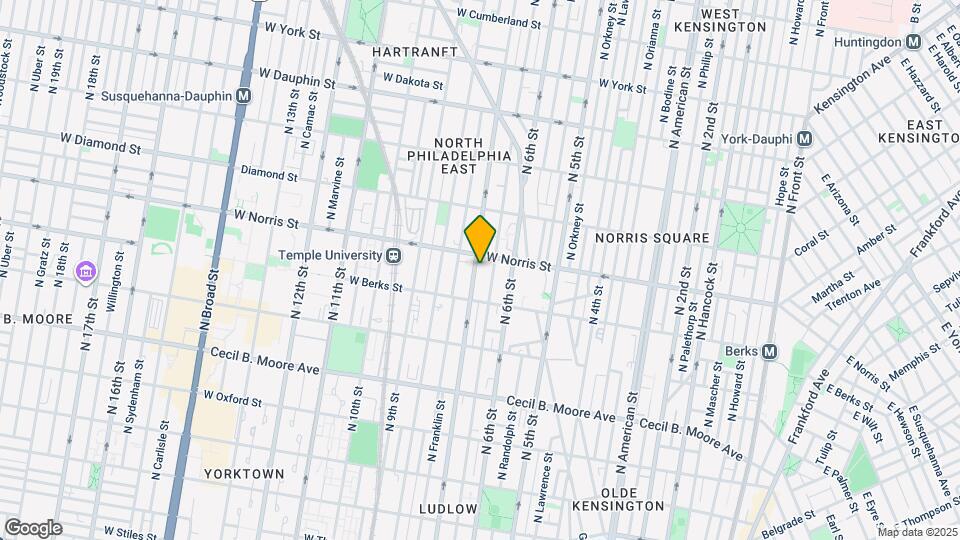 1935 N 7th St Map and Location Details