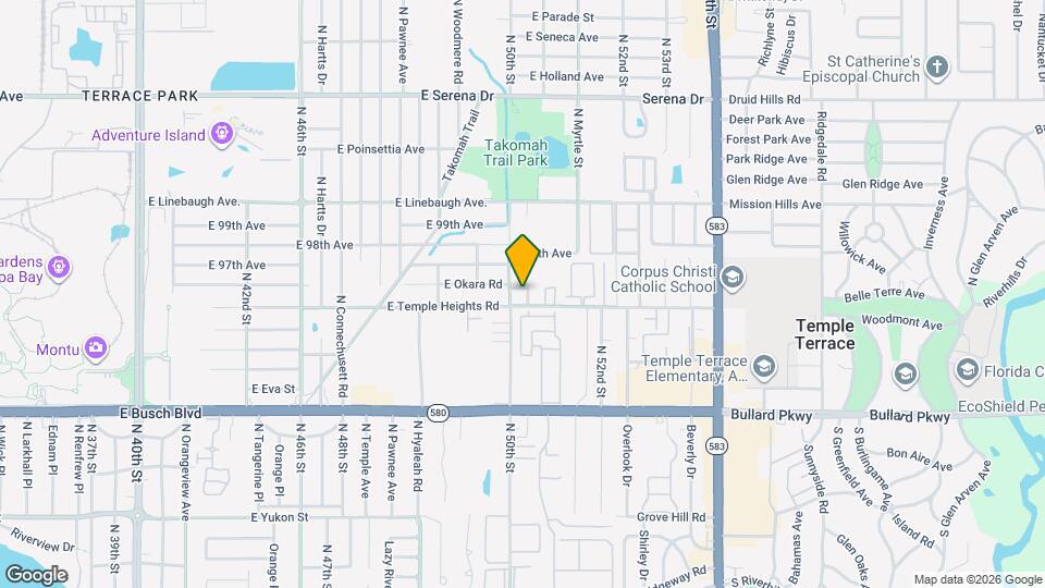5009 Terrace Village Ln Map and Location Details