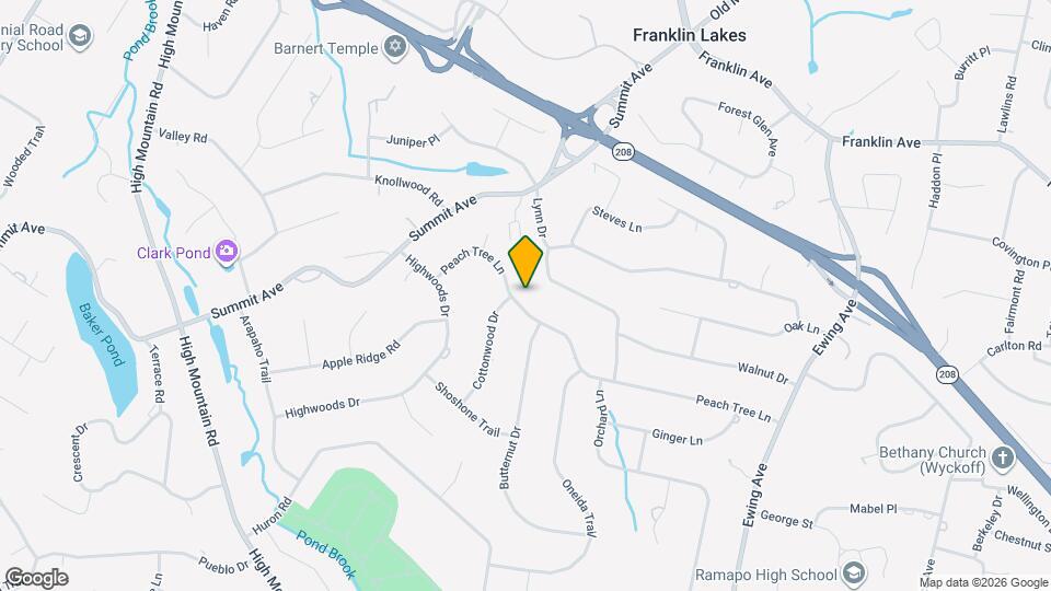 787 Peach Tree Ln Map and Location Details