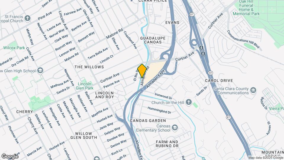 2407 LG Almaden Road Map and Location Details