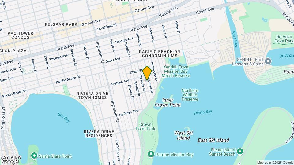 3956 Lamont St, Unit 3956 Mapa y Detalles de la Ubicación