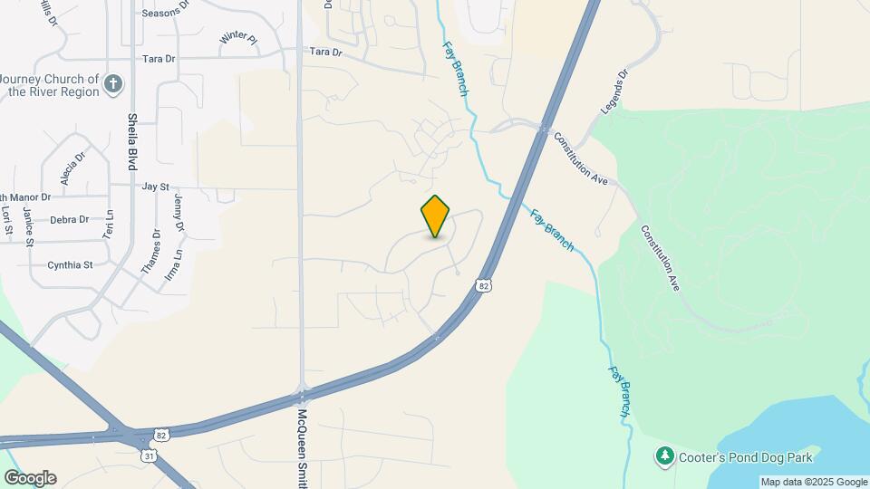 275 Hedgefield Dr Map and Location Details