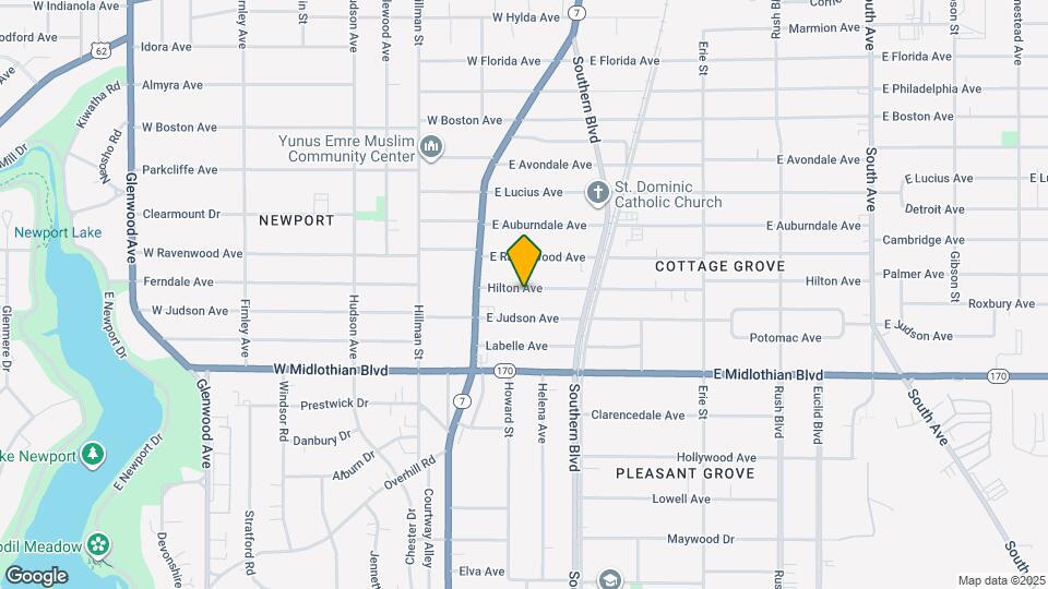 39 Hilton Ave Map and Location Details