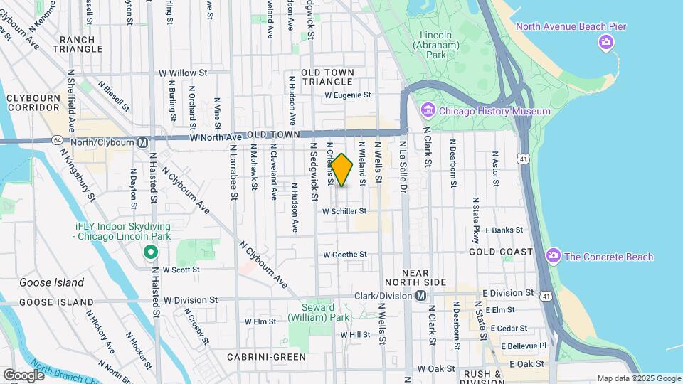 1428 N North Park Ave Mapa y Detalles de la Ubicación
