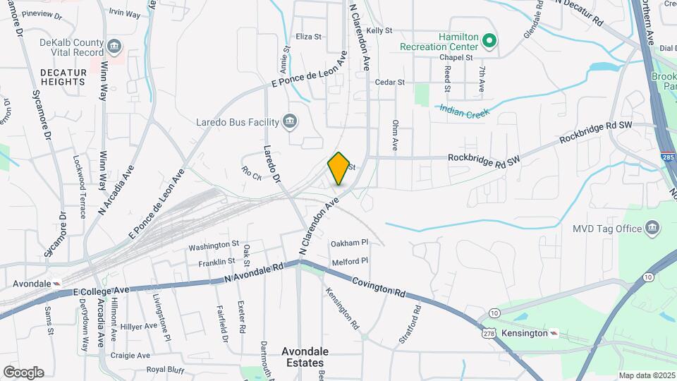 194 N Clarendon Ave Map and Location Details