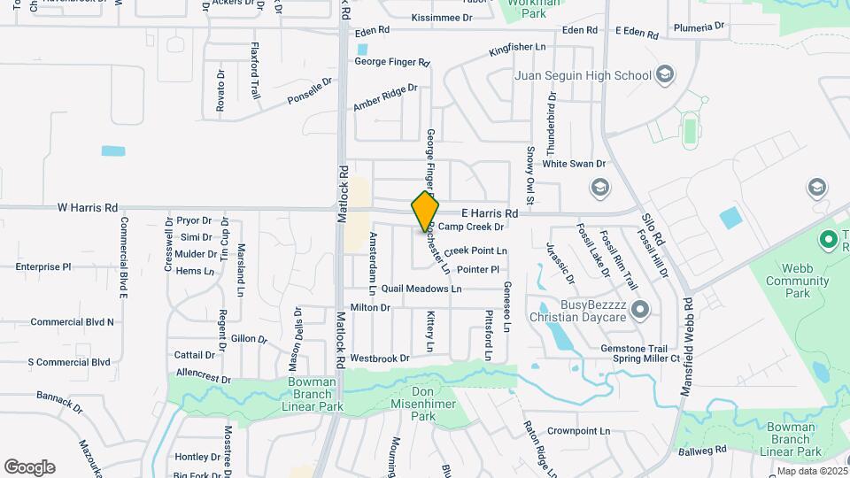 7404 Rochester Ln Map and Location Details