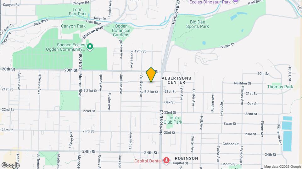 1141 Rushton St Map and Location Details