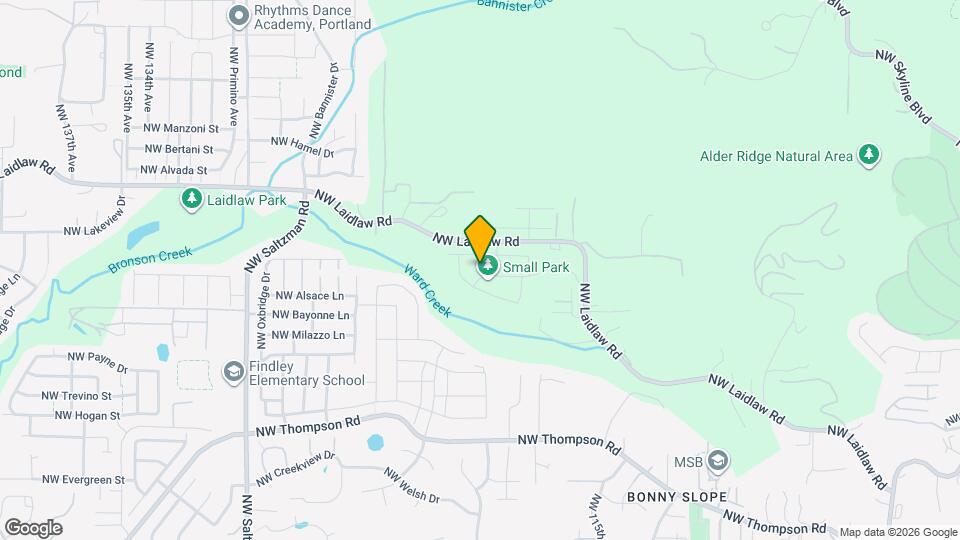 12053 NW Weaver Ln Map and Location Details