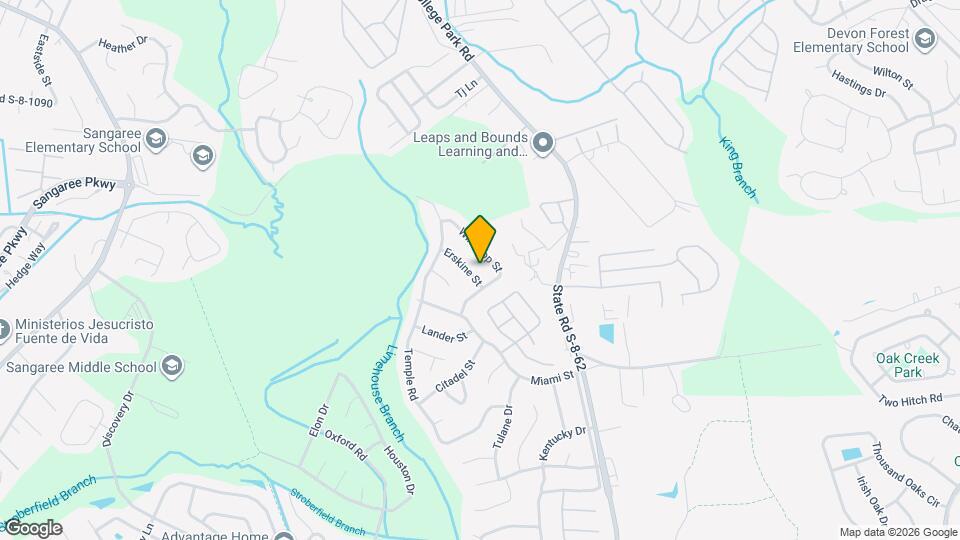 404 Erskine St Map and Location Details