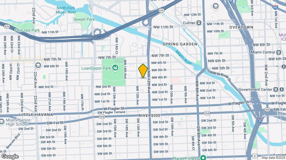 1230 NW 4th St Map and Location Details