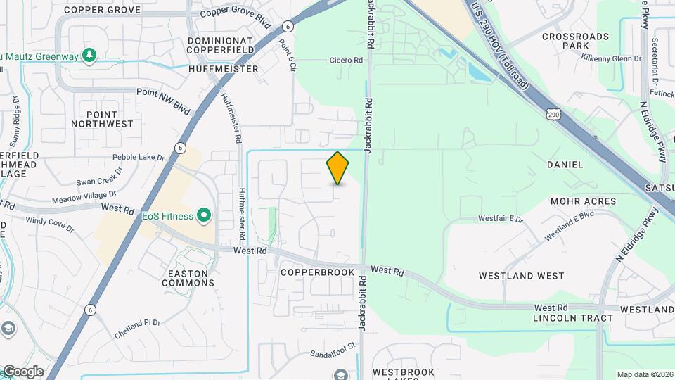 8714 Pleasantbrook Dr Map and Location Details