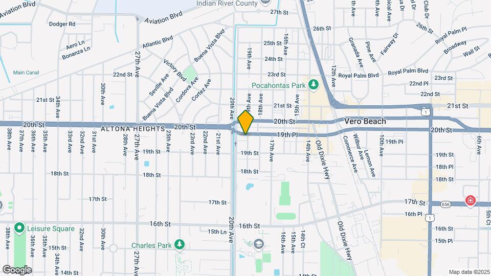 1905 19th Pl Map and Location Details