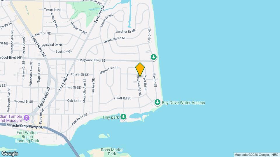 17 Choctawhatchee Rd SE Map and Location Details