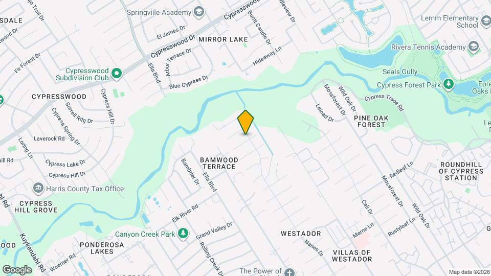 1102 Baffin Ln Map and Location Details