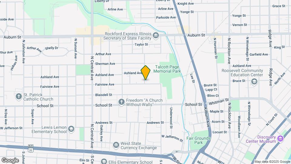 1149 Fairview Ave Map and Location Details