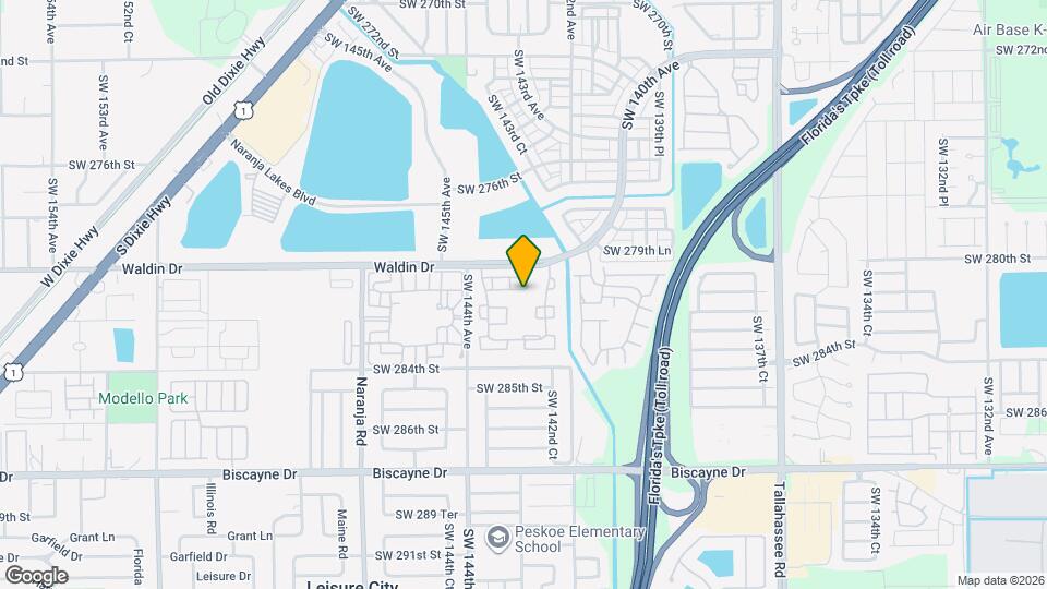 28107 SW 143rd Ct Map and Location Details