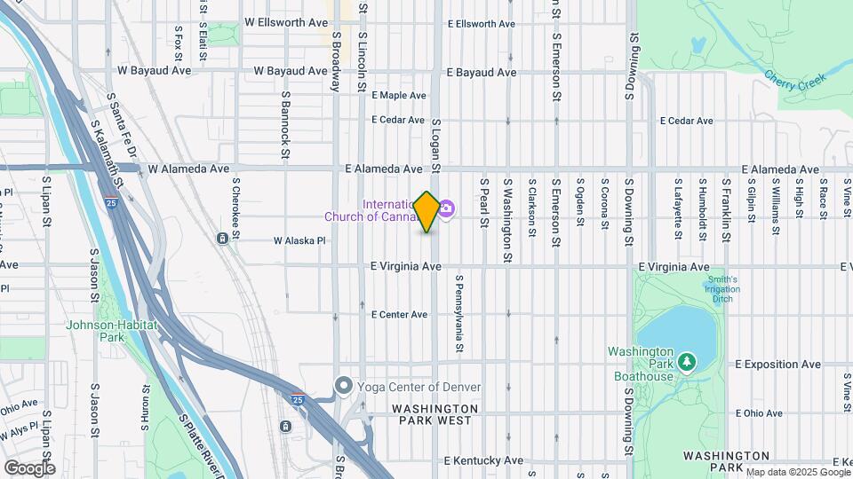 441 S Logan St Map and Location Details