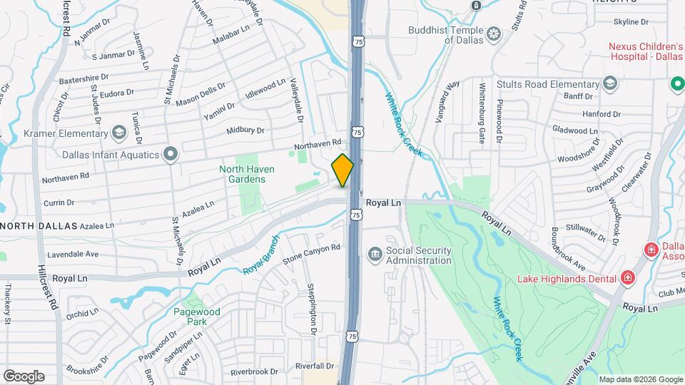 7937 Royal Ln Map and Location Details