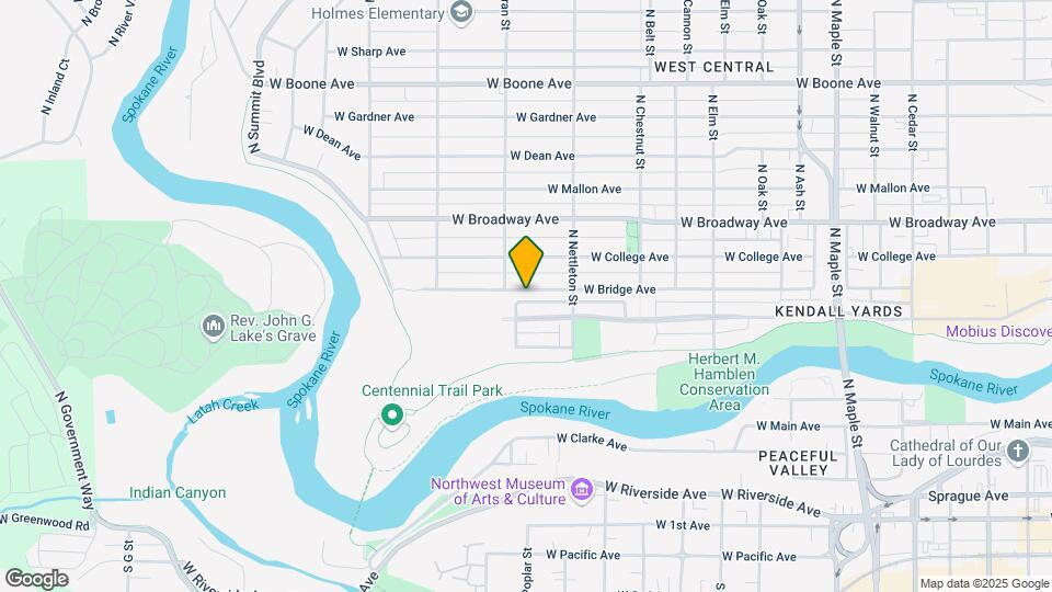 2419 W Bridge Ave Map and Location Details