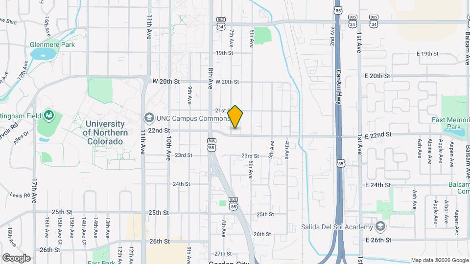 2134 7th Ave, Unit b Mapa y Detalles de la Ubicación