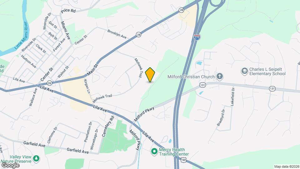 5617 Happy Hollow Rd Map and Location Details